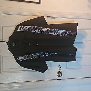 VINTAGE JOHNNY SUEDE BOWLING SHIRT